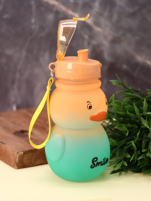 Бутылка «Cute duck», orange-green (880 мл) 