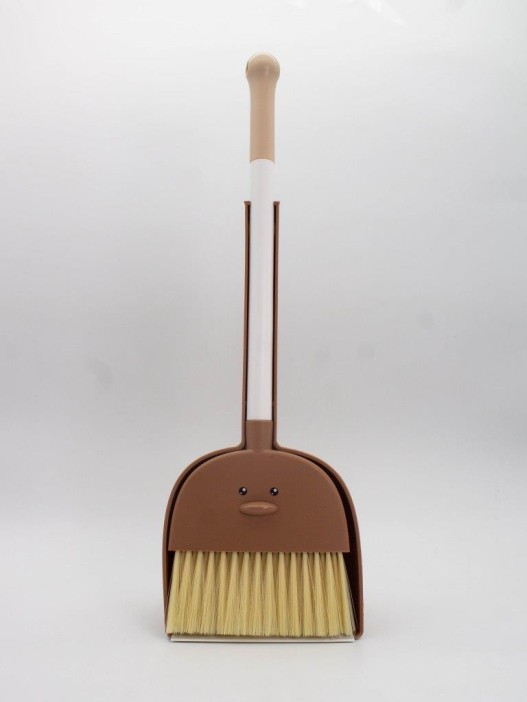 Веник с совком &quot;Big bear&quot;, brown 