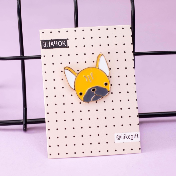 Значок "Бульдог" 