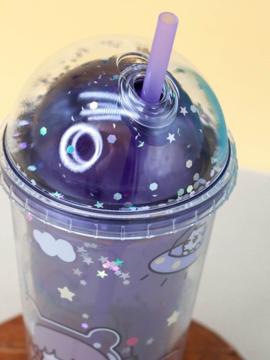 Тамблер iLikeGift &quot;Cosmo girl&quot;, purple (450 ml) 