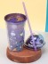 Тамблер iLikeGift &quot;Cosmo girl&quot;, purple (450 ml) 