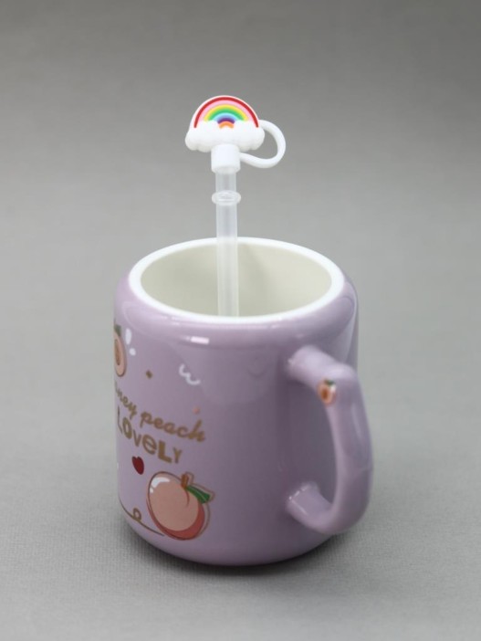 Кружка «Lovely peach», purple (400 ml) 