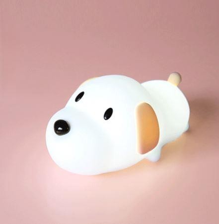 Ночник iLikeGift &quot;Happy dog&quot;, white (12*11 см) 