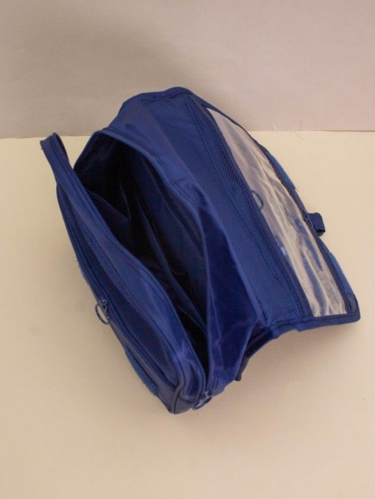 Подвесная сумка - органайзер &quot;For travel&quot; blue, 24*18,5*9,5 см 