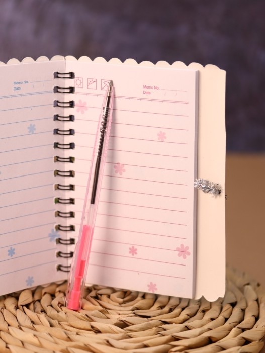 Блокнот с ручкой &quot;Акула&quot; mix, 10*14 см 