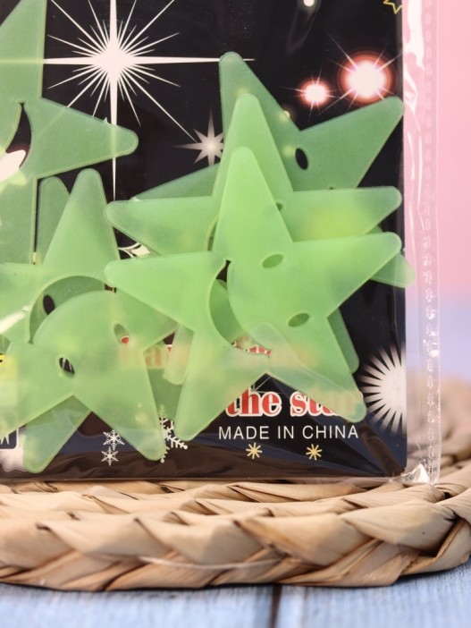 Наклейки светящиеся &quot;Звездочки&quot;, 12*16 см 