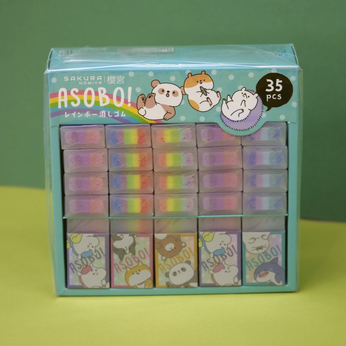 Ластик «Animal rainbow», mix 