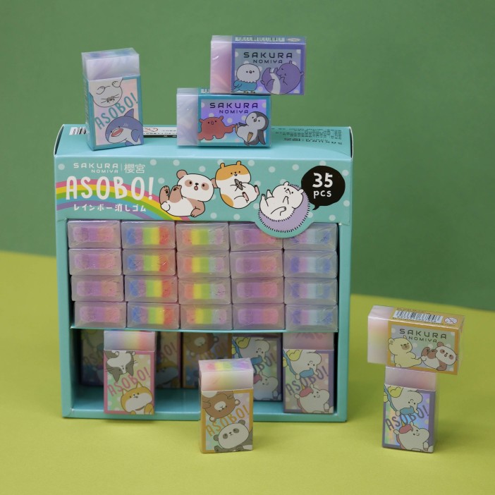 Ластик «Animal rainbow», mix 