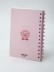 Блокнот на спирали (B6) &quot;Hello monster&quot;, pink (13*18) 