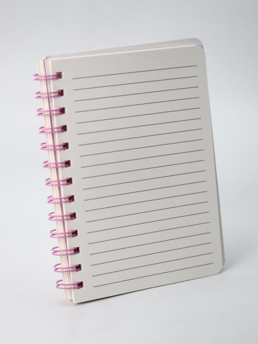 Блокнот на спирали (B6) &quot;Hello monster&quot;, pink (13*18) 