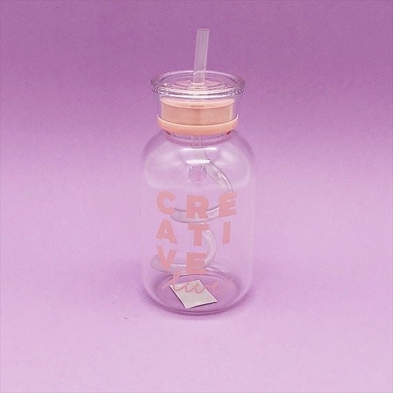 M-3430B Бутылка "Creative live", (300ml) pink
