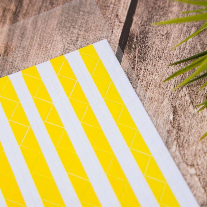 Наклейки-уголки "Classic", yellow 