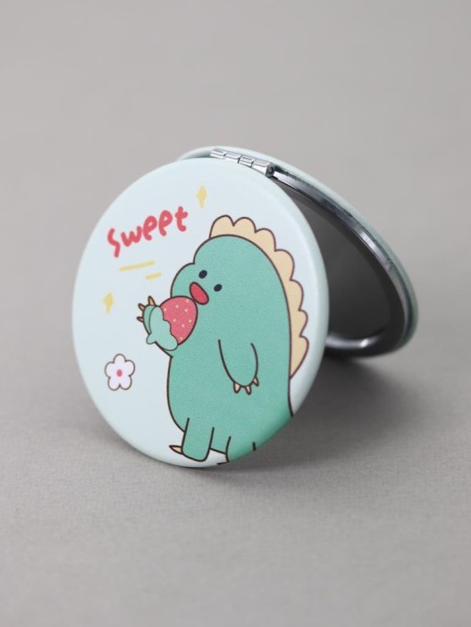 Зеркало &quot;Sweet dino strawberry round&quot;, green 