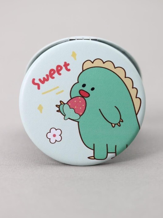 Зеркало &quot;Sweet dino strawberry round&quot;, green 