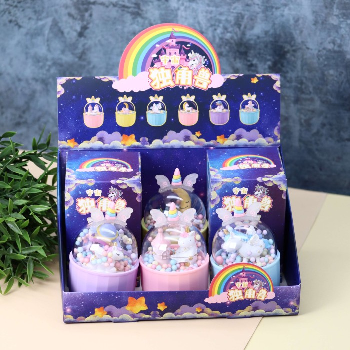 Ночник в сюрприз-упаковке «Unicorn dreams», mix (11 см), пластик 