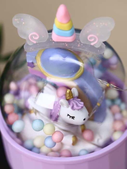 Ночник в сюрприз-упаковке «Unicorn dreams», mix (11 см), пластик 