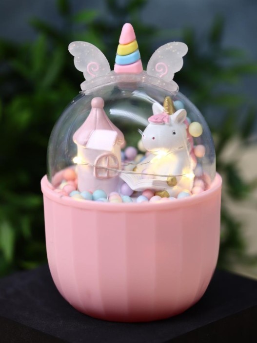 Ночник в сюрприз-упаковке «Unicorn dreams», mix (11 см), пластик 