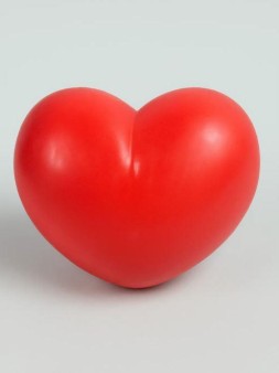 Мялка - антистресс «Heart splat», mix