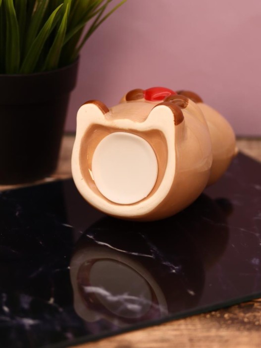 Копилка керамическая «Capybara money», brown (9,2х9,2х12,1 см) 