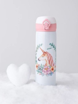Термос «Lovely unicorn», white (500 ml)