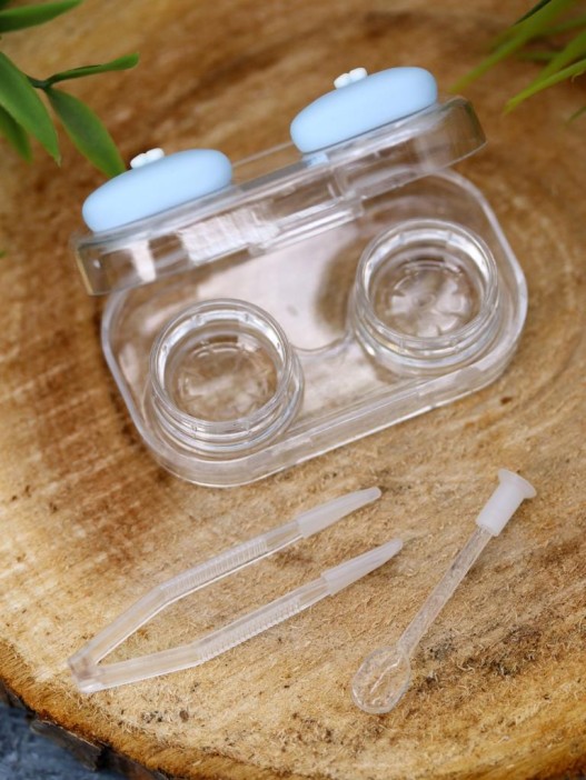 Контейнер для линз «Two clouds» 