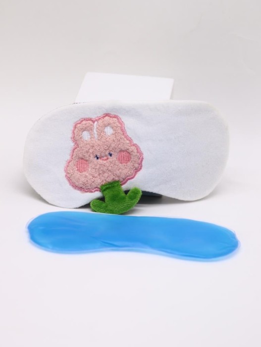 Маска для сна гелевая &quot;Furry friends&quot;, bunny 