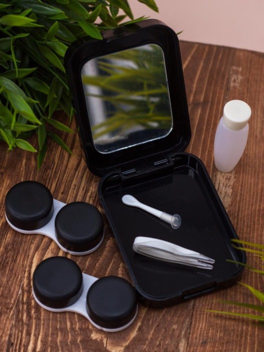 Контейнер для линз "Do you like avocado", square 