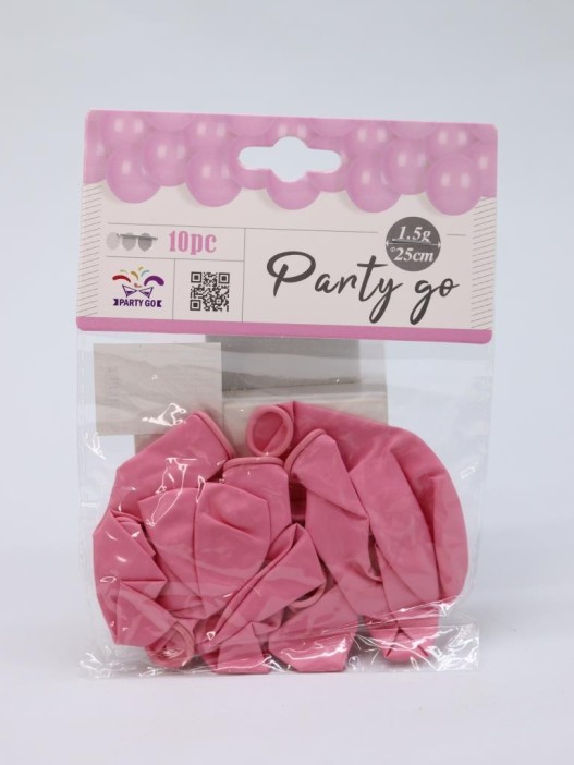 Набор воздушных шаров 10 шт. &quot;Mellow magic&quot;, pink (25 см) 