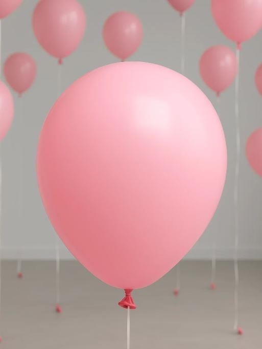 Набор воздушных шаров 10 шт. &quot;Mellow magic&quot;, pink (25 см) 