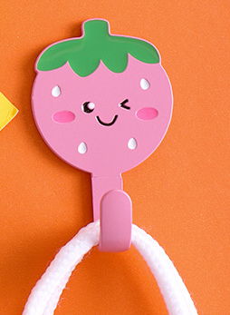 Крючок на липучке «Nice strawberry», pink 