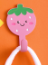 Крючок на липучке «Nice strawberry», pink 