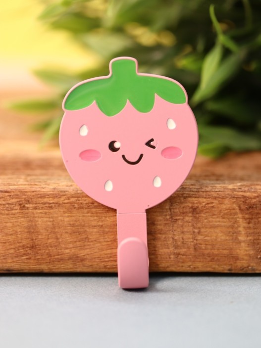 Крючок на липучке «Nice strawberry», pink 