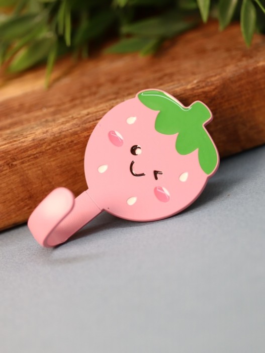 Крючок на липучке «Nice strawberry», pink 