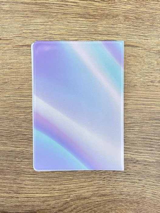 Обложка для паспорта &quot;Purple unicorn&quot;, плотность 280 мкм 