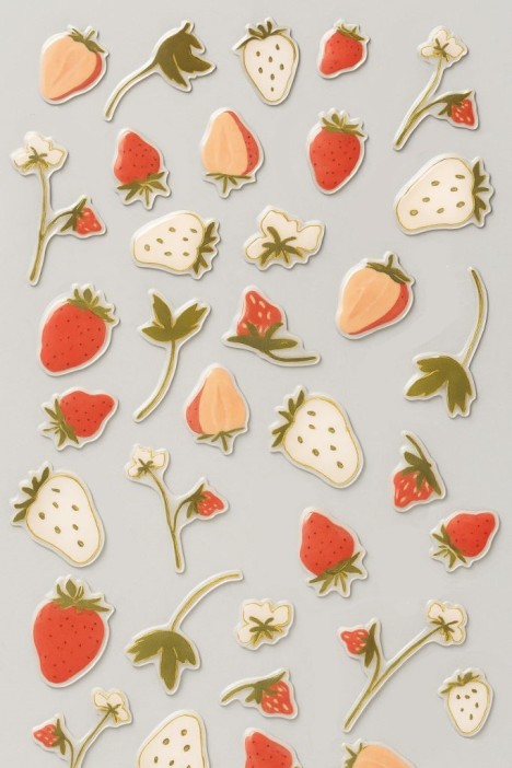 Наклейки &quot;Strawberry&quot; 