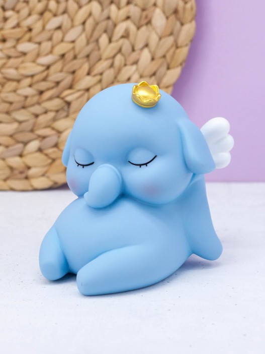 Копилка &quot;King elephant&quot;, blue (14 см), пластик 