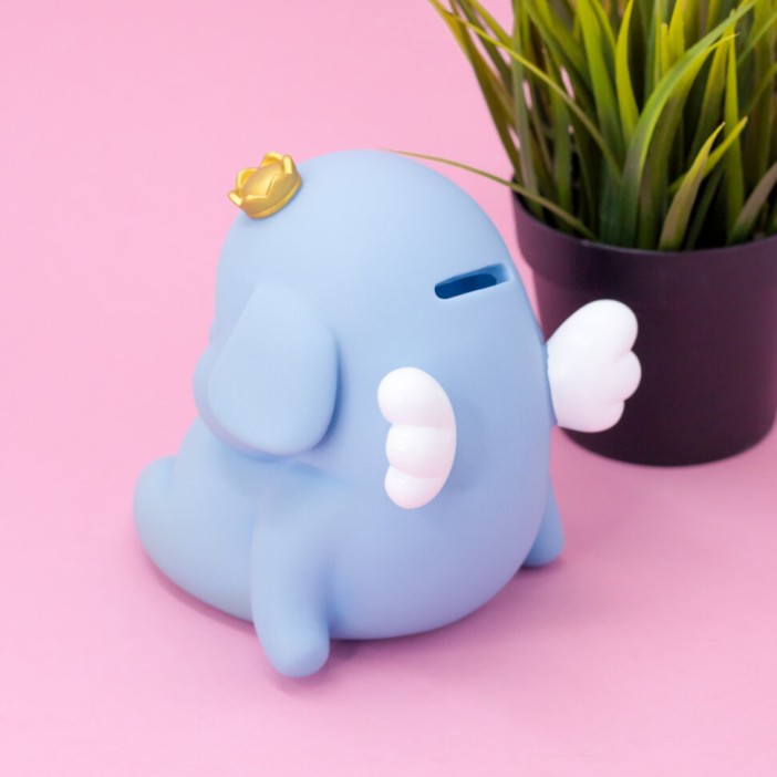Копилка &quot;King elephant&quot;, blue (14 см), пластик 