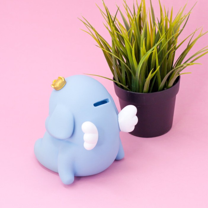 Копилка &quot;King elephant&quot;, blue (14 см), пластик 