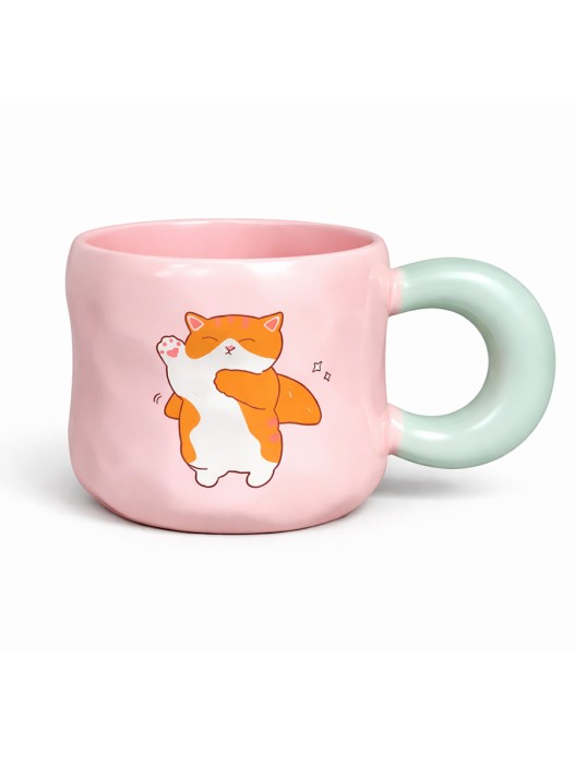 Кружка «Котик любит выпечку» (450 мл) 