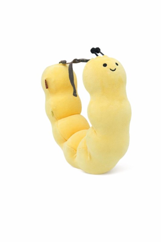 Мягкая игрушка-подушка для шеи "Caterpillar", yellow (68*10см) 