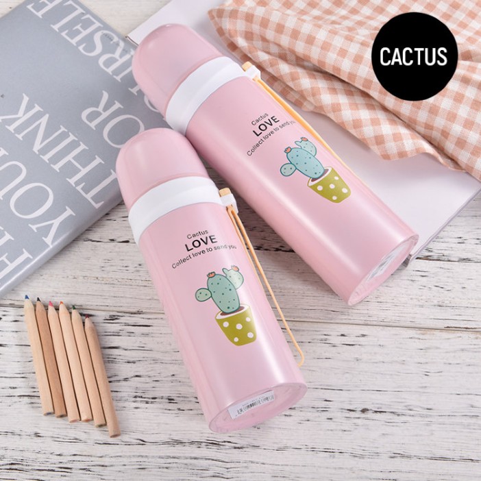 B-HS-6720-Z ТЕРМОС CACTUS pink, 500ml (M-6718) 
