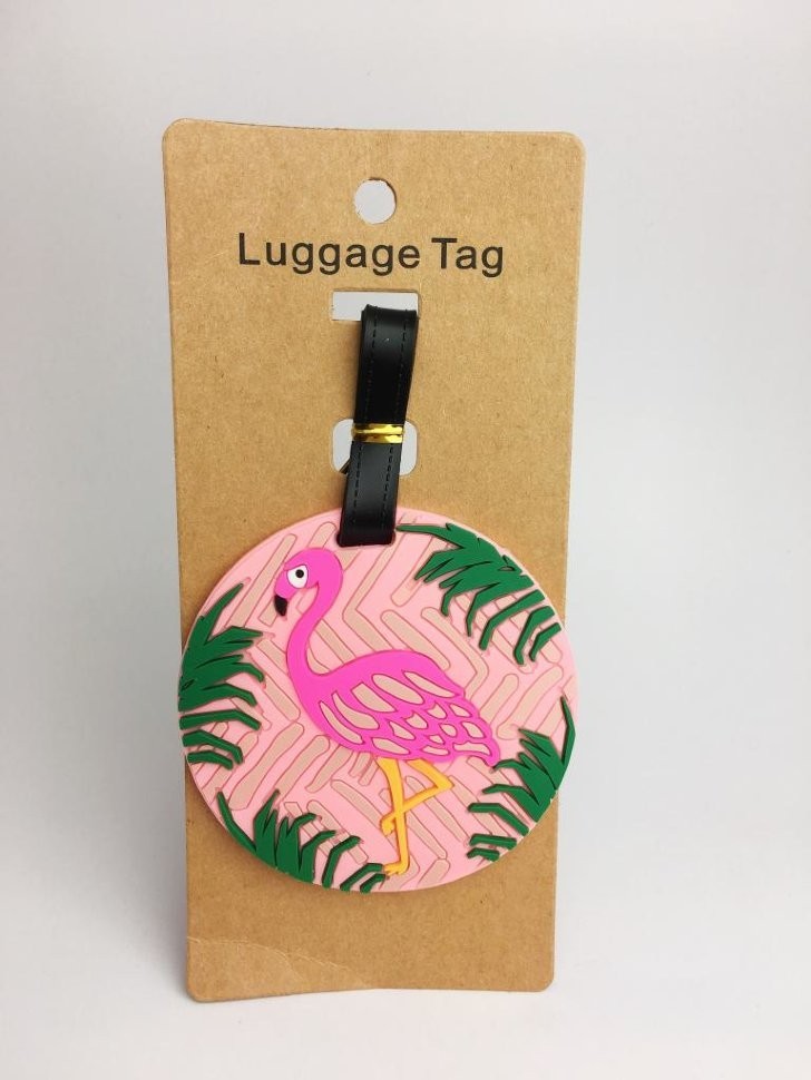 Бирка для багажа "Flamingo"
