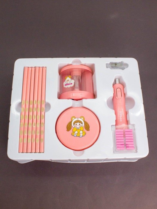 Электрический канцелярский набор &quot;Boys&amp;Girls&quot;, pink 