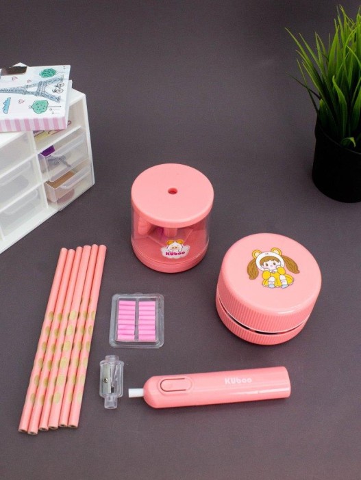 Электрический канцелярский набор &quot;Boys&amp;Girls&quot;, pink 