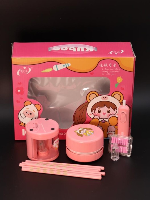 Электрический канцелярский набор &quot;Boys&amp;Girls&quot;, pink 