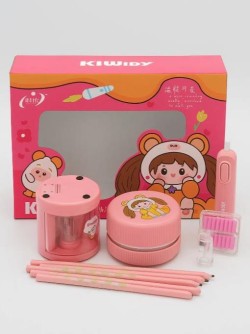 Электрический канцелярский набор "Boys&amp;Girls", pink