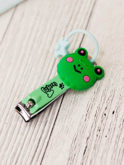 Маникюрный инструмент "Head frog", green 