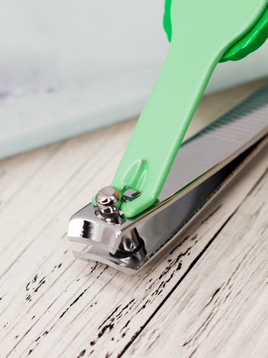 Маникюрный инструмент "Head frog", green 