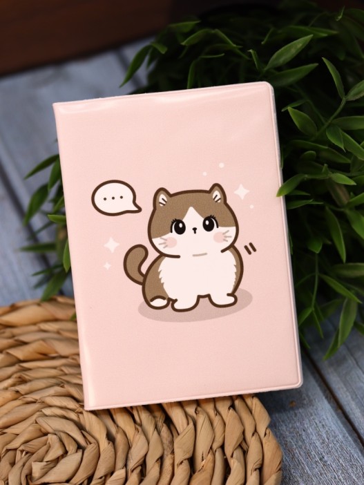Обложка для паспорта Аниме «Cute cat», плотность 600 мкм 