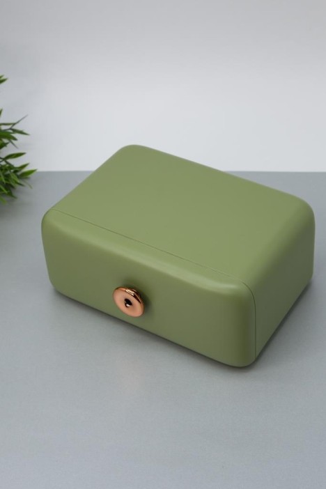 Бокс для косметики &quot;Classic&quot;, green 